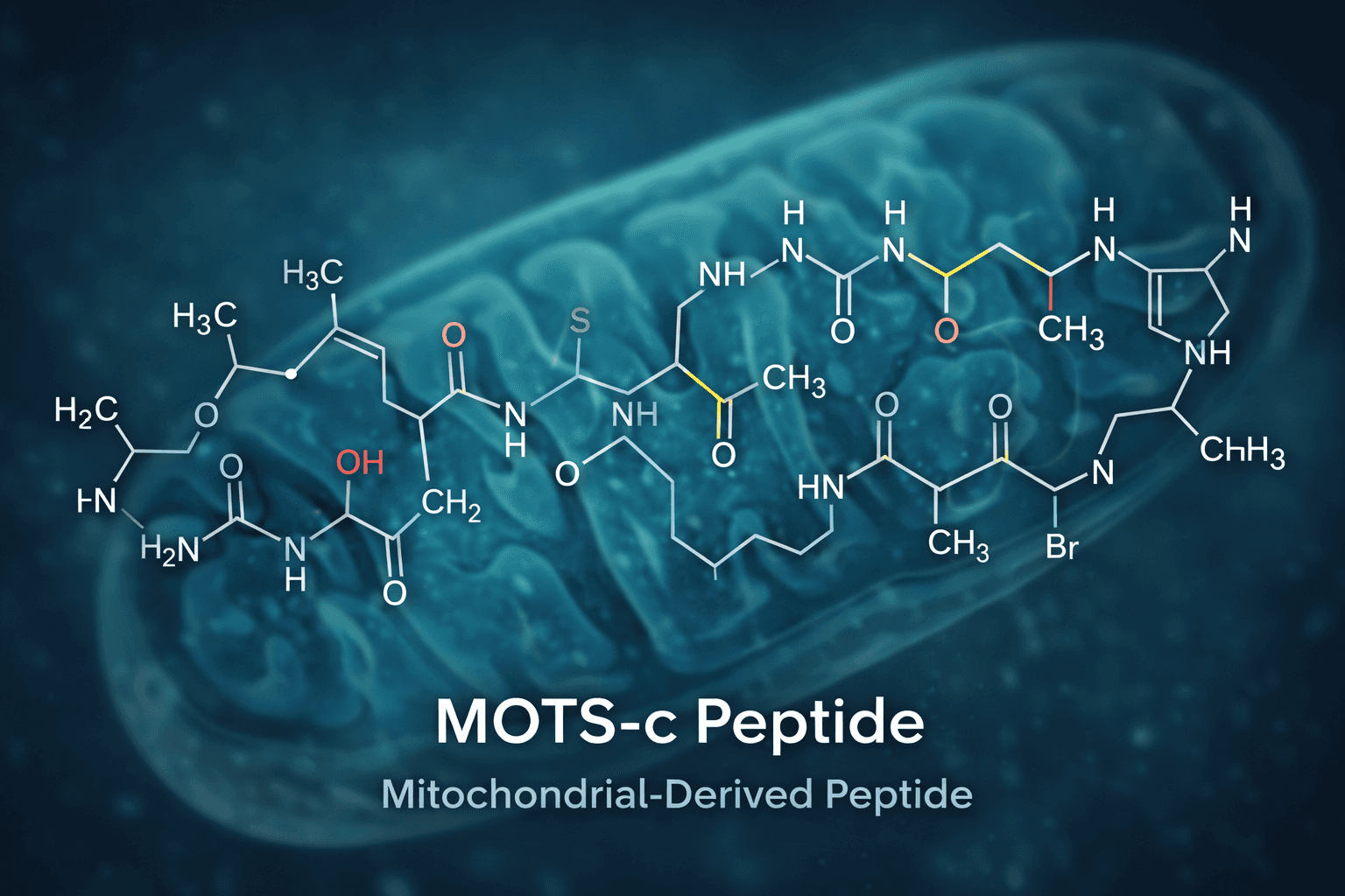 MOTS-c peptide molecular structure
