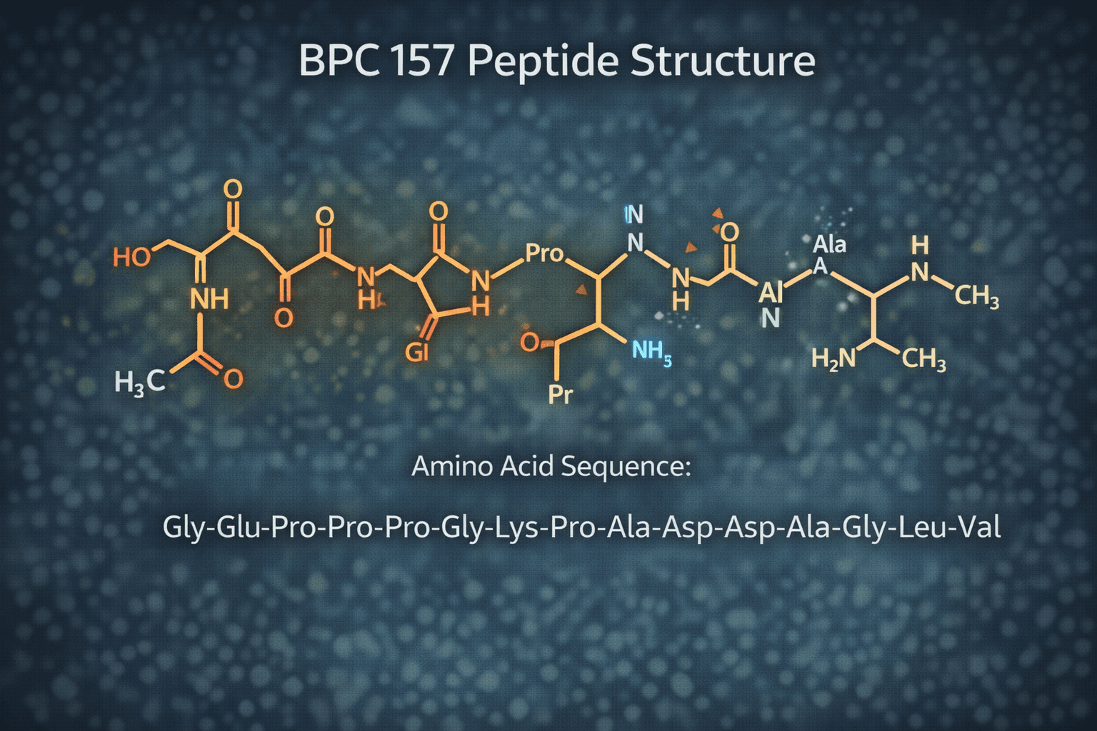 BPC 157 peptide structure