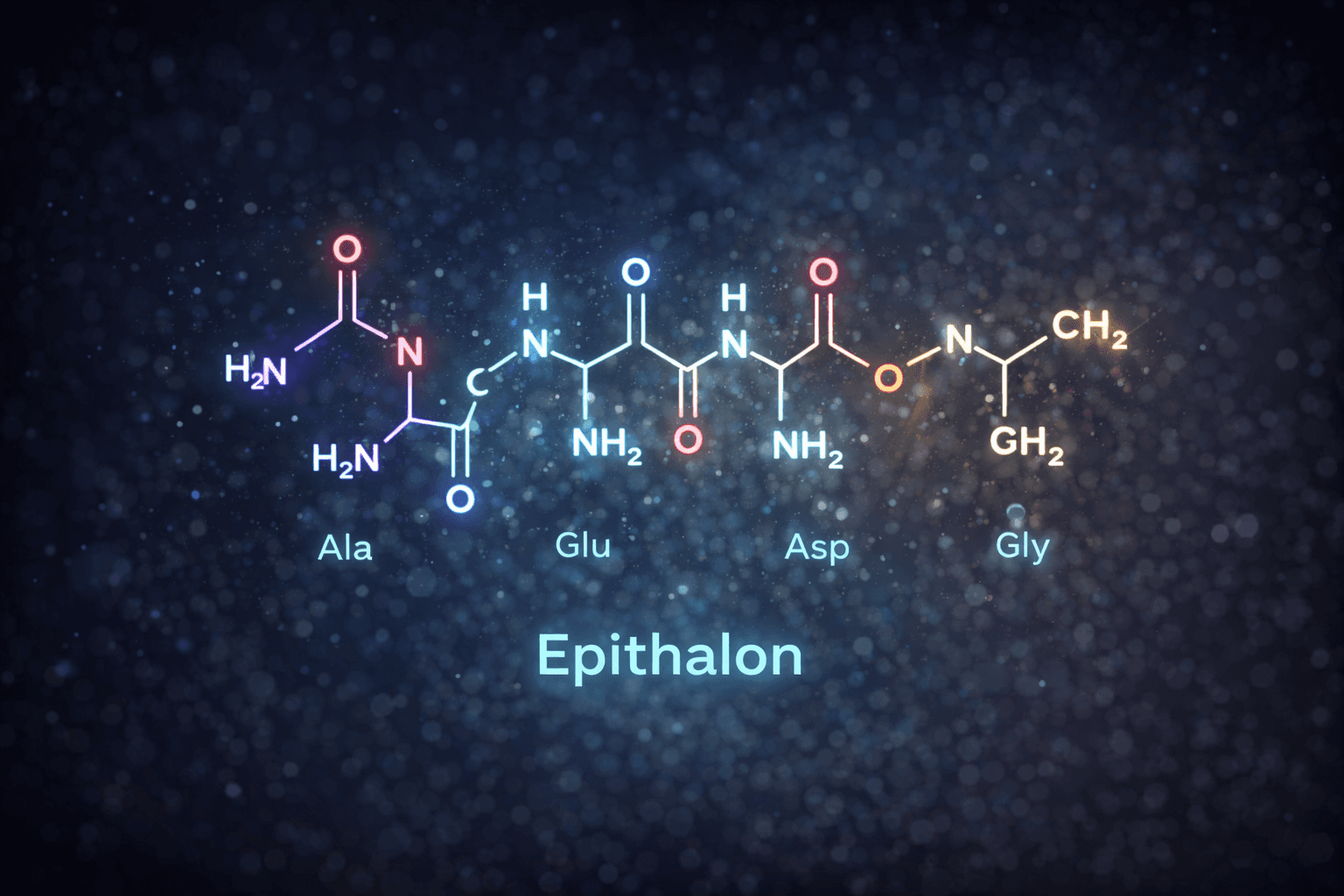 Epithalon peptide molecular structure